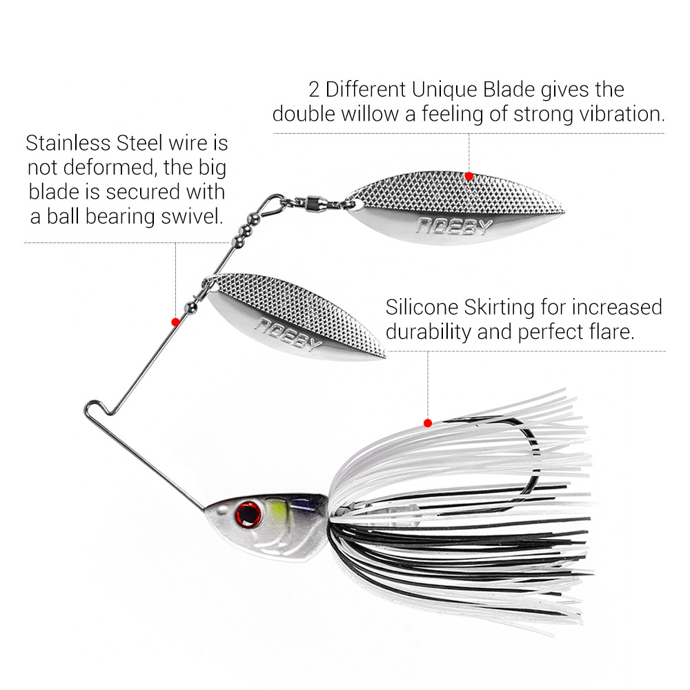 Noeby Spinnerbait 10.5g 14g 21 – Fishing Lure Swimbait Bewertung und Preis