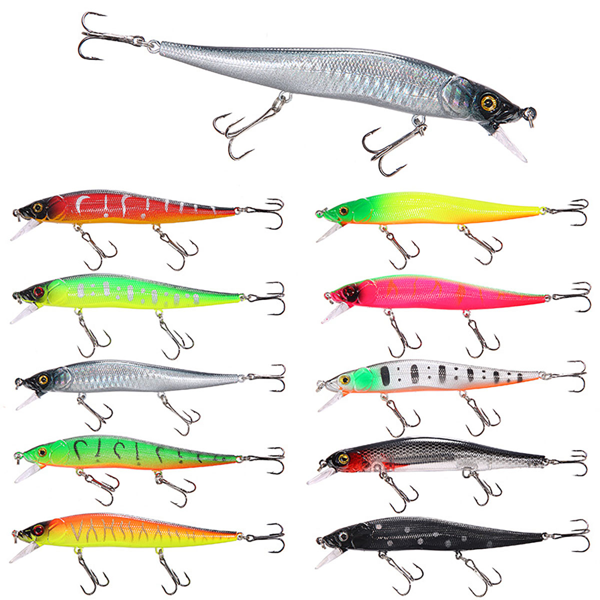 1/5PCS 115mm 14g Minnow Fishin – Fishing Lure Crankbait Bewertung und Preis