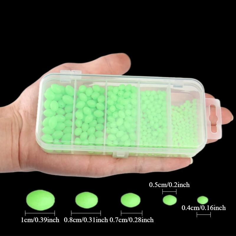 Ackibbik 375pcs/box Luminous F – Fishing Lure Soft Plastic Bewertung und Preis