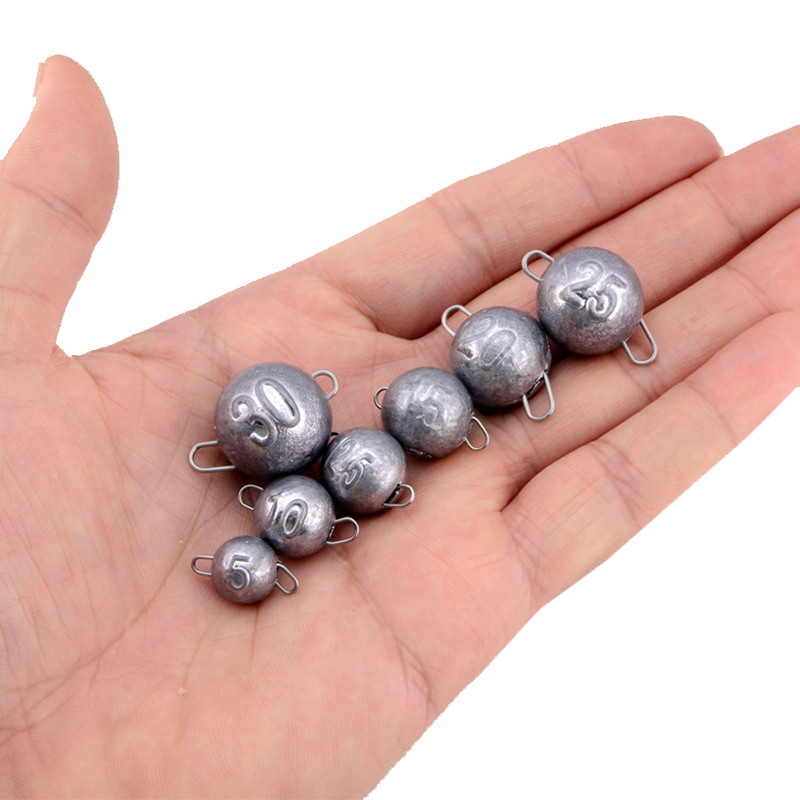 Simpleyi 5pcs/Lot Lead Weight  – Fishing Lure Jig Bewertung und Preis