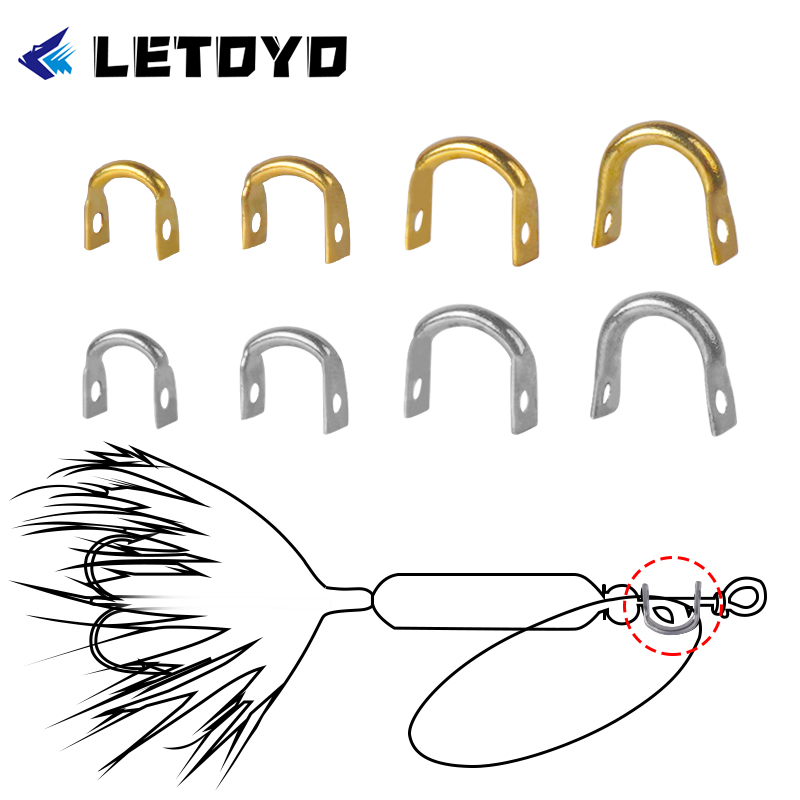 LETOYO 100pcs Folded Clevises  – Fishing Lure Spinnerbait Bewertung und Preis