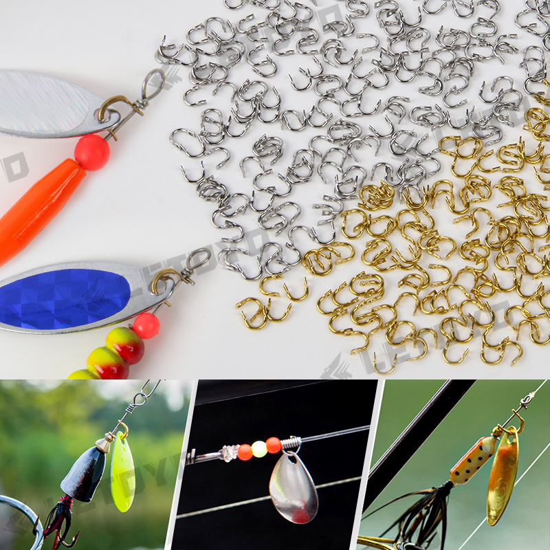 LETOYO 100pcs Folded Clevises  – Fishing Lure Spinnerbait Bewertung und Preis