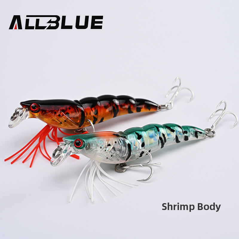 ALLBLUE 3D Flash Shrimp 70mm 7 – Fishing Lure Swimbait Bewertung und Preis