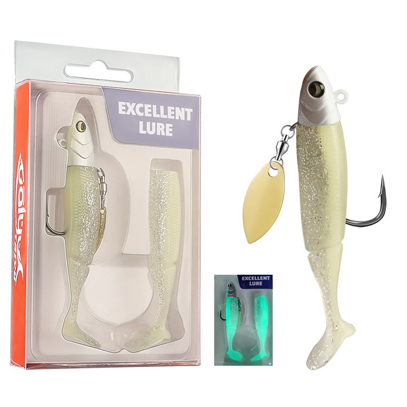 1Pcs Soft Swimbait Fishing Lur – Fishing Lure Blade Bait Bewertung und Preis