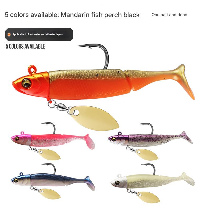 1Pcs Soft Swimbait Fishing Lur – Fishing Lure Blade Bait Bewertung und Preis