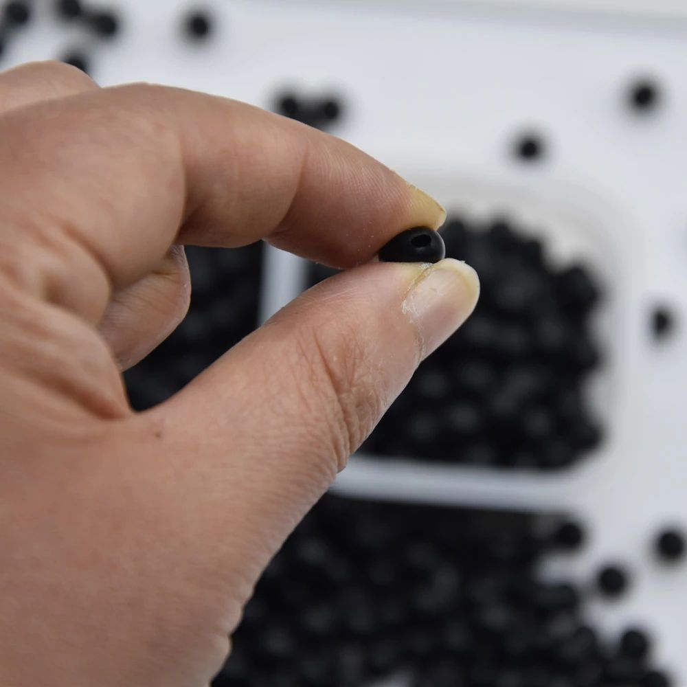 100pcs/lot Fishing Beads Space – Fishing Lure Soft Plastic Bewertung und Preis
