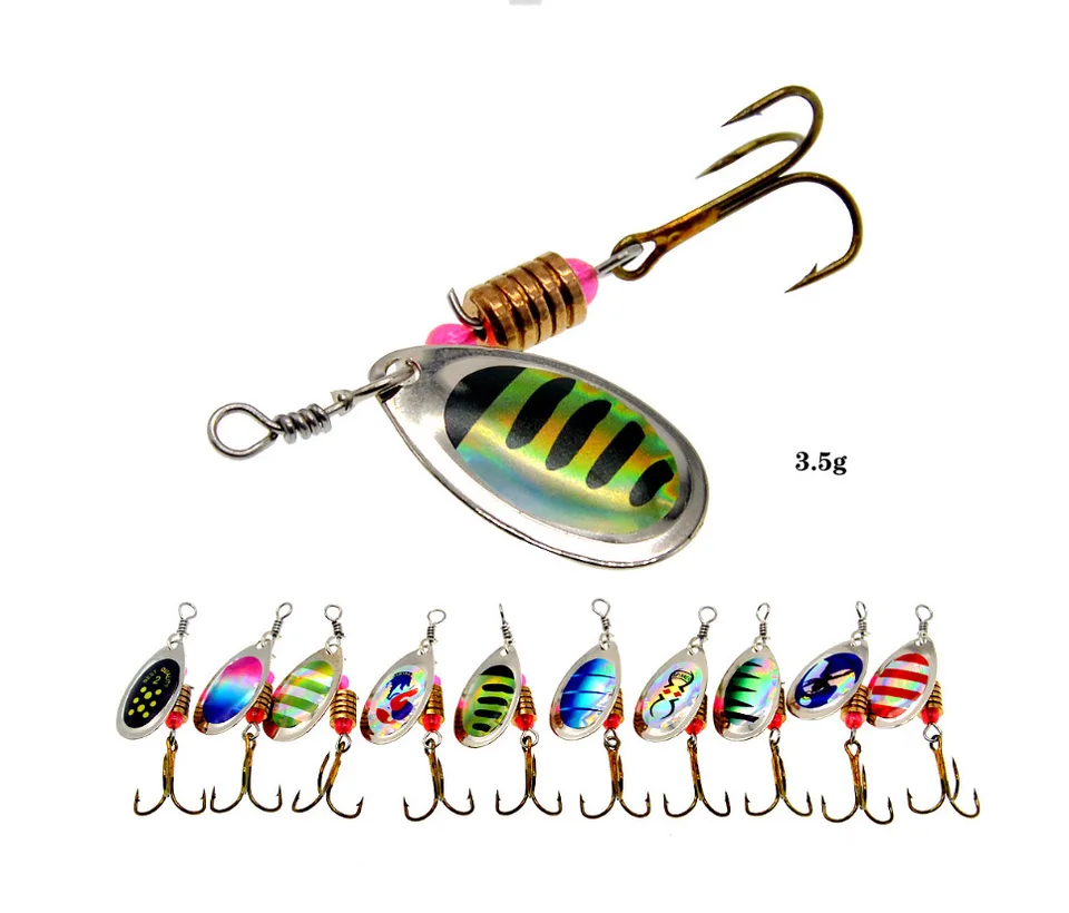 Newest Metal Spoon Spinner Fis – Fishing Lure Spinnerbait Bewertung und Preis