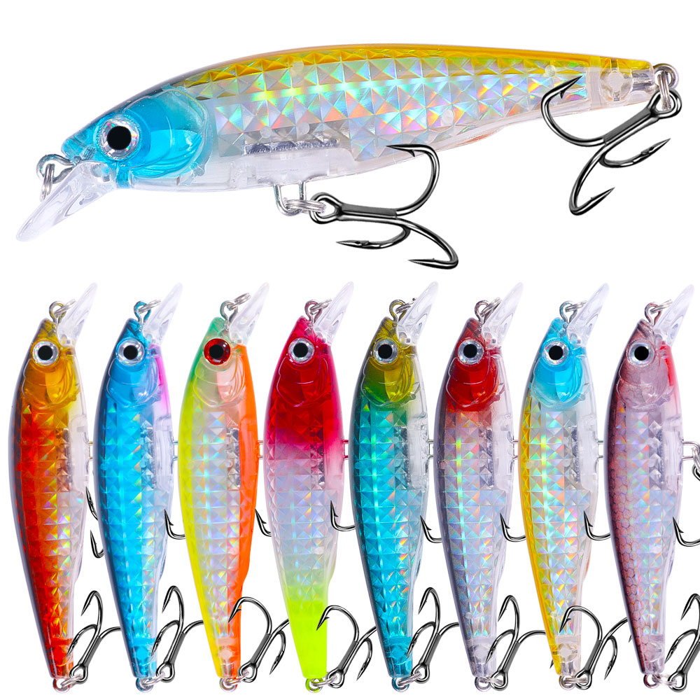 1pc Minnow fishing lure set 9c – Fishing Lure Jerkbait Bewertung und Preis