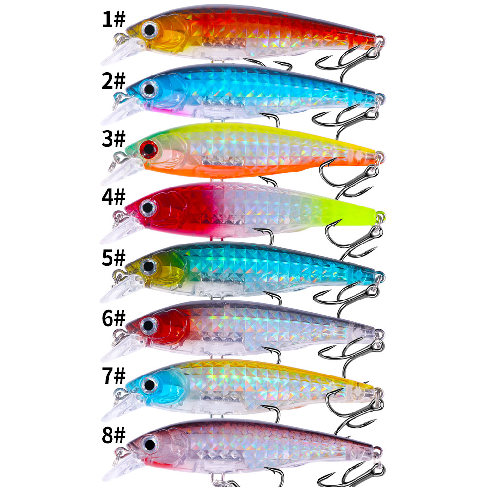1pc Minnow fishing lure set 9c – Fishing Lure Jerkbait Bewertung und Preis