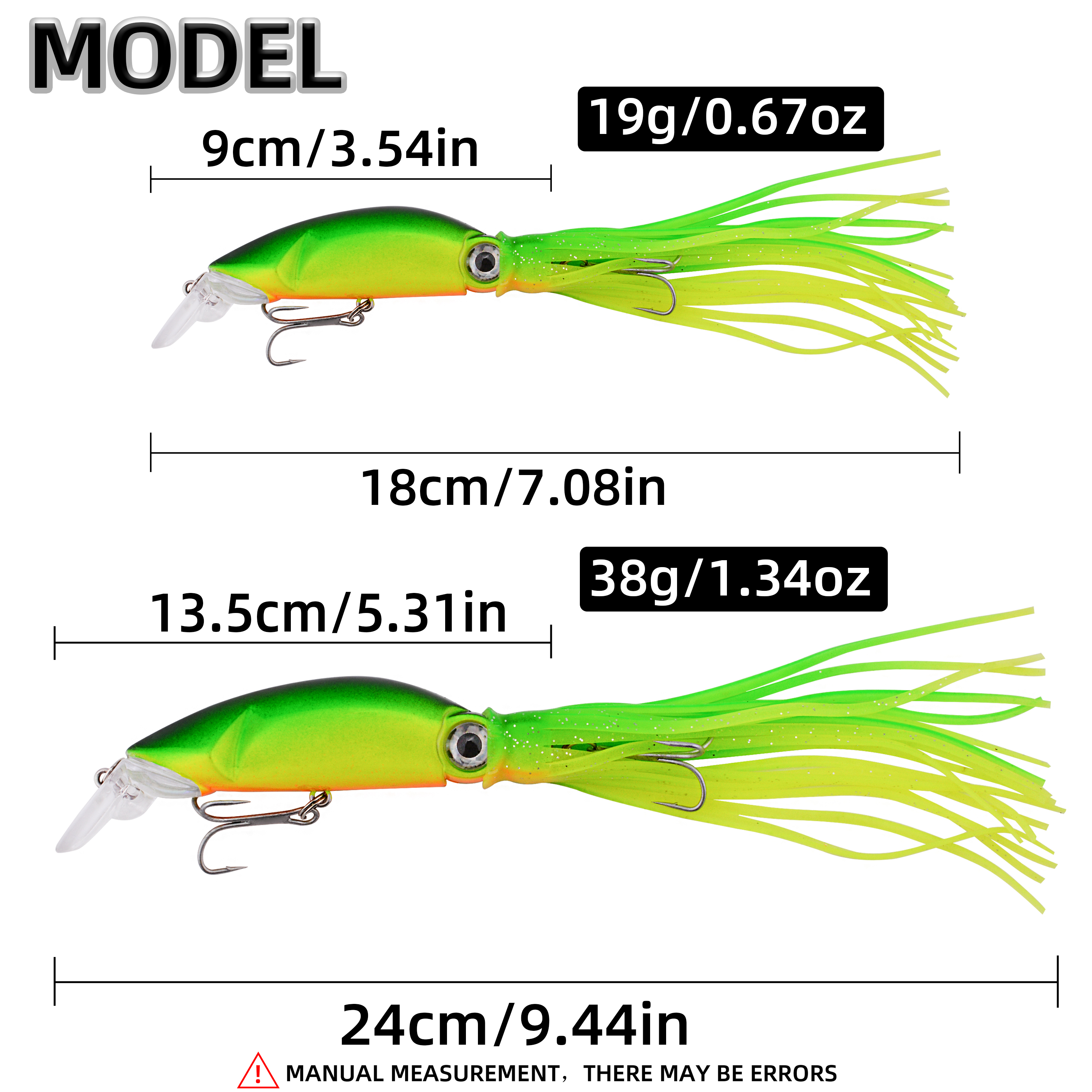 6pcs/lot Fishing Lures Squid O – Fishing Lure Crankbait Bewertung und Preis