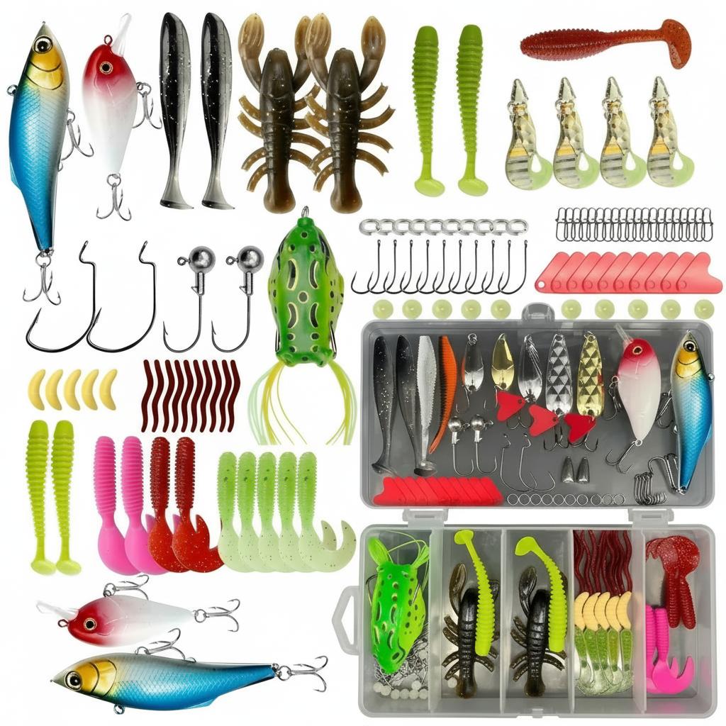 133Pcs Premium Fishing Lures T – Fishing Lure Jig Bewertung und Preis