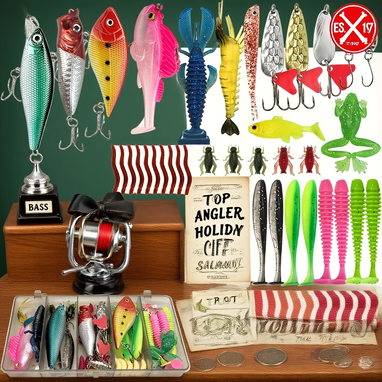 133Pcs Premium Fishing Lures T – Fishing Lure Jig Bewertung und Preis