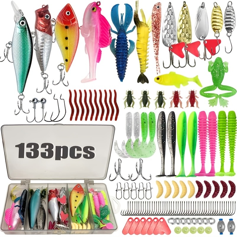 133Pcs Premium Fishing Lures T – Fishing Lure Jig Bewertung und Preis