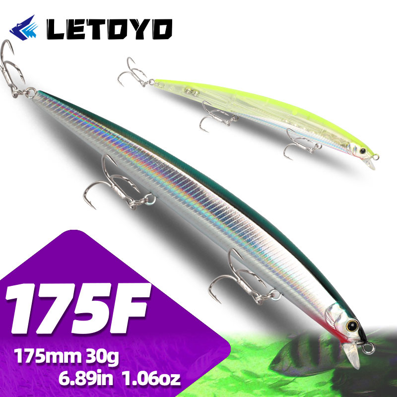 LETOYO 175mm 30g Fishing Minno – Fishing Lure Jerkbait Bewertung und Preis