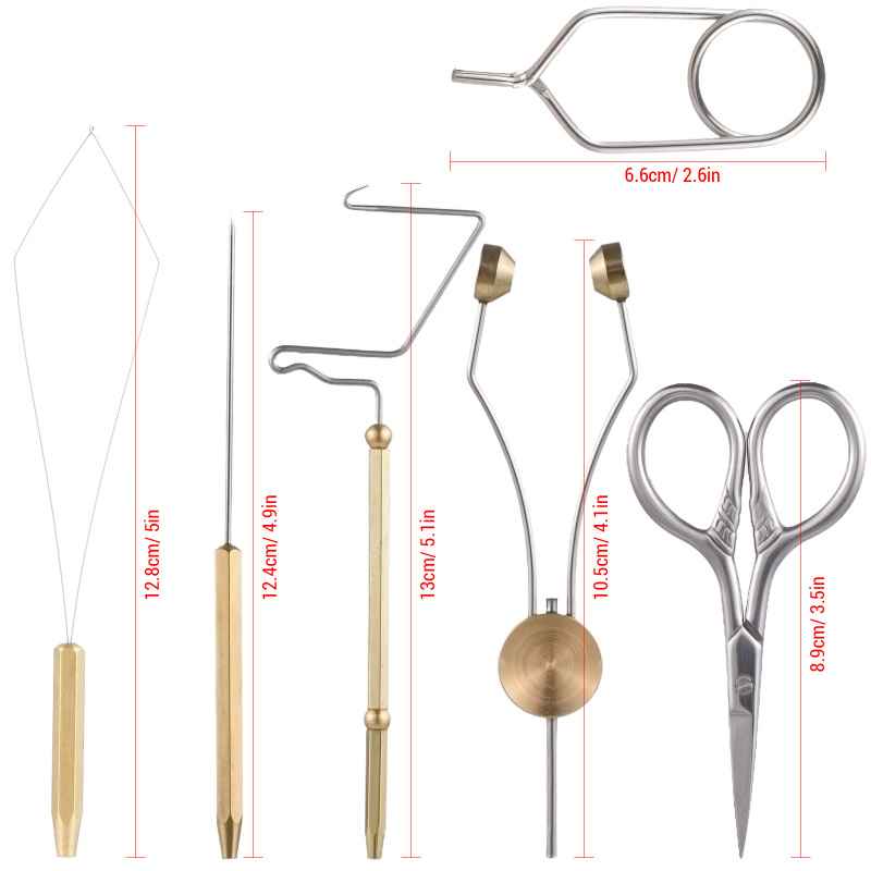 Fly Tying Tools Combo Kit Whip – Fishing Lure Kit Bewertung und Preis