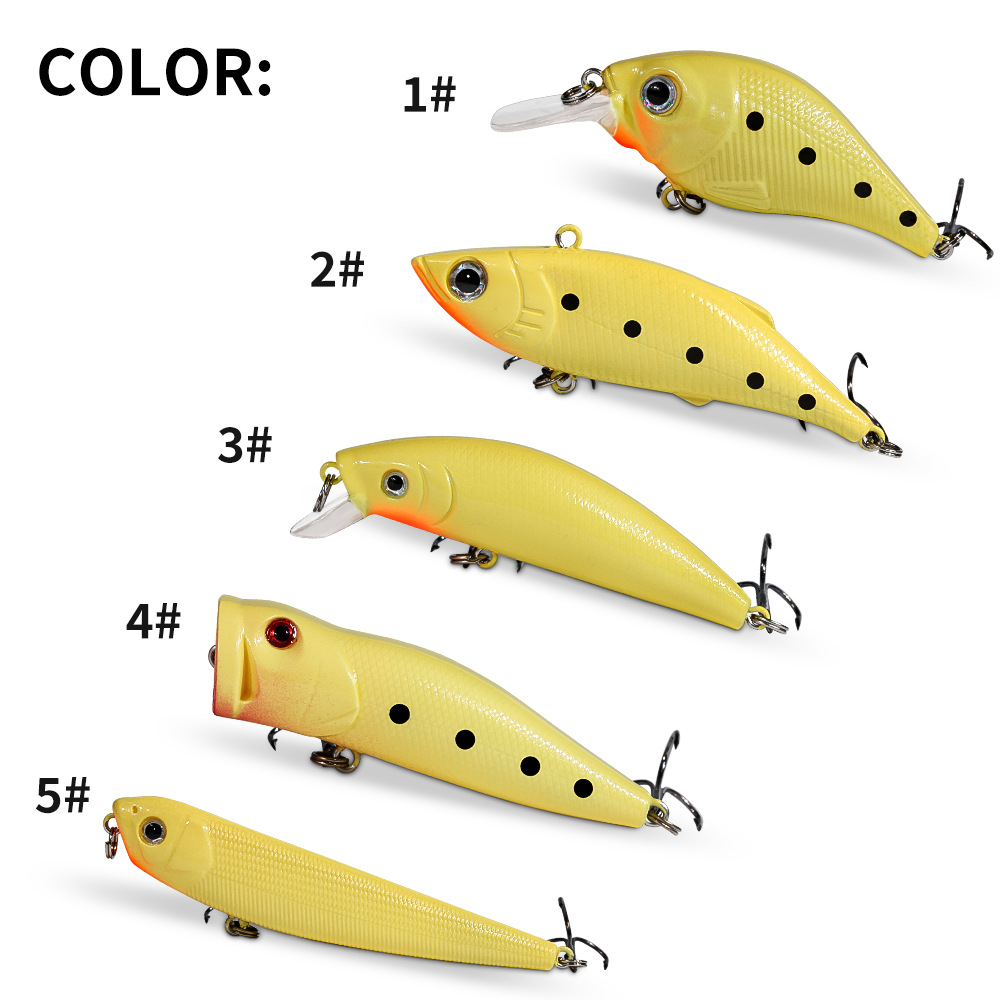 2026 Glow Lure Hard Bait Kit C – Fishing Lure Popper Bewertung und Preis