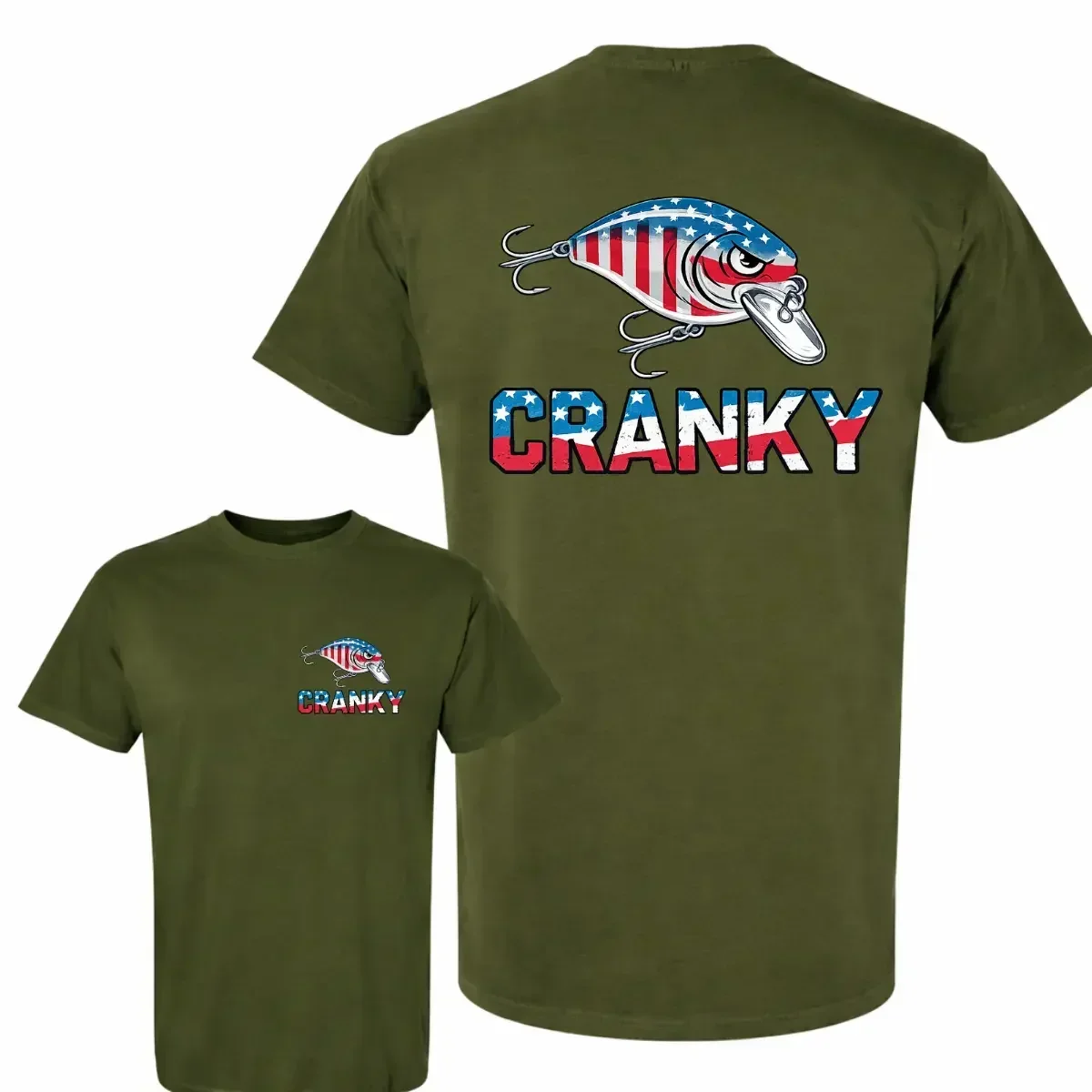 Camo Crankbait Fishing T-Shirt – Fishing Lure Crankbait Bewertung und Preis