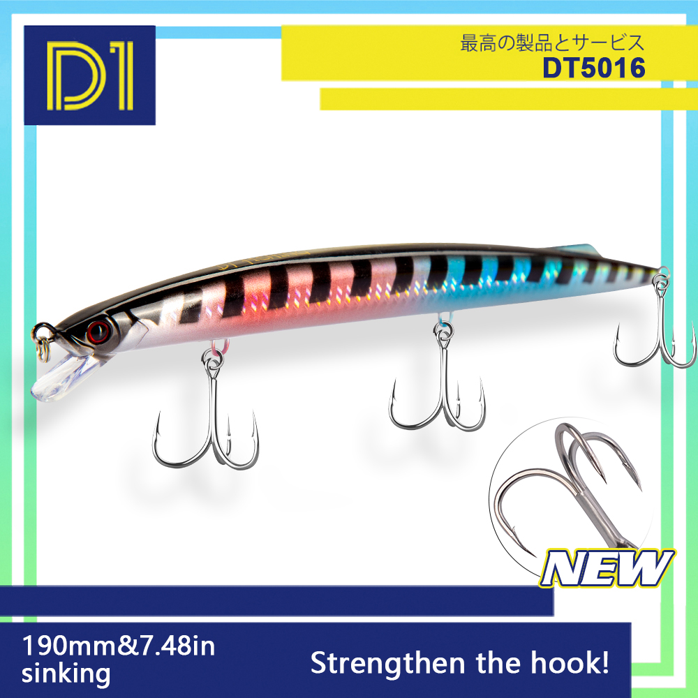 D1 Sea Fishing Minnow Lure 190 – Fishing Lure Jerkbait Bewertung und Preis