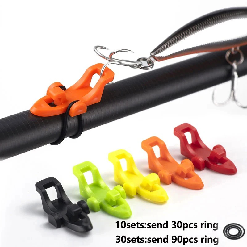 10pcs Fishing Rod Pole Hook Ke – Fishing Lure Accessories Bewertung und Preis