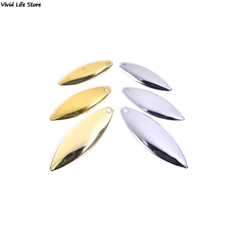 50pcs 45g/50g/75g Metal Willow – Fishing Lure Blade Bait Bewertung und Preis