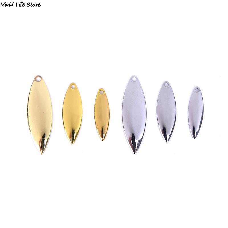 50pcs 45g/50g/75g Metal Willow – Fishing Lure Blade Bait Bewertung und Preis