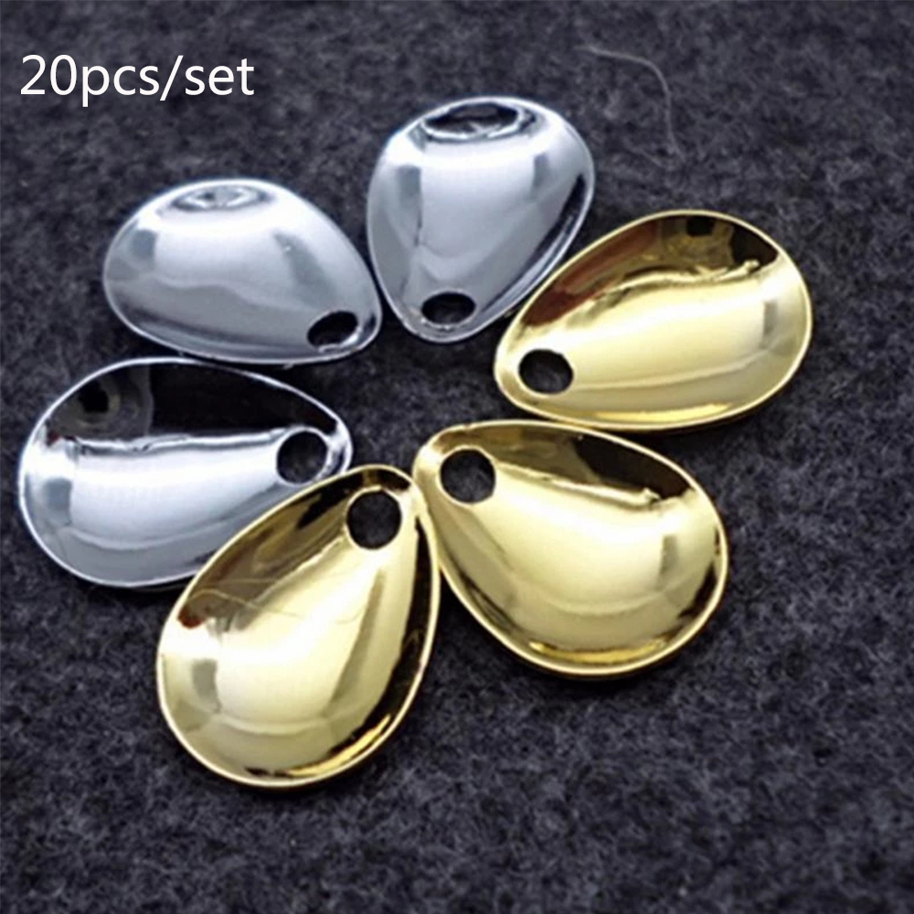 20pcs/lot Fishing Spinner Ring – Fishing Lure Spinner Bewertung und Preis