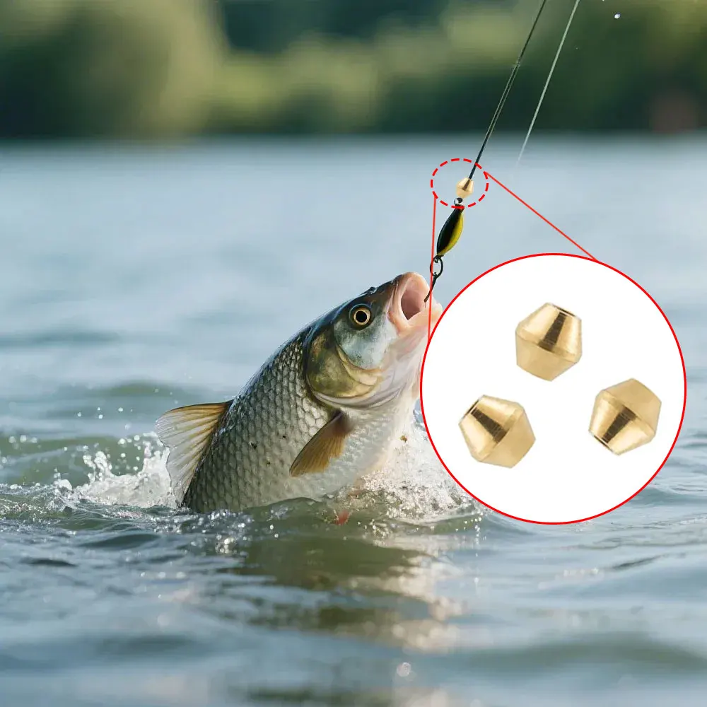 40pcs DIY Lure Brass Fishing B – Fishing Lure Spinnerbait Bewertung und Preis