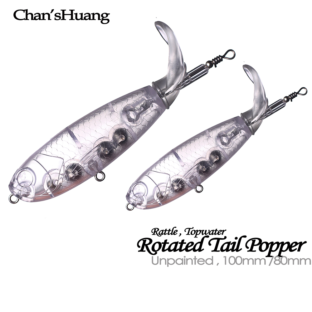 Chan’sHuang 20PCS Unpainted Bl – Fishing Lure Popper Bewertung und Preis