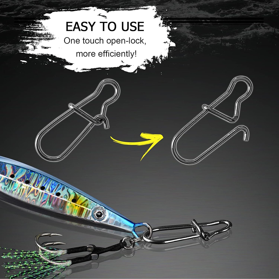 50Pcs Crankbait Snaps Stainles – Fishing Lure Crankbait Bewertung und Preis