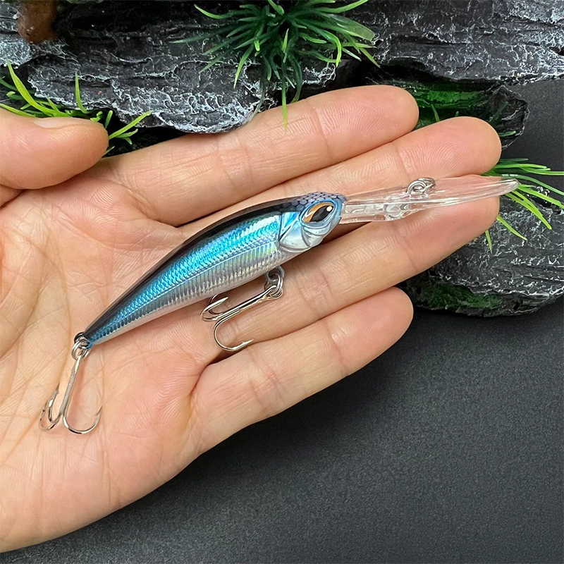 60mm 6g Long Lip Minnow Fishin – Fishing Lure Jerkbait Bewertung und Preis