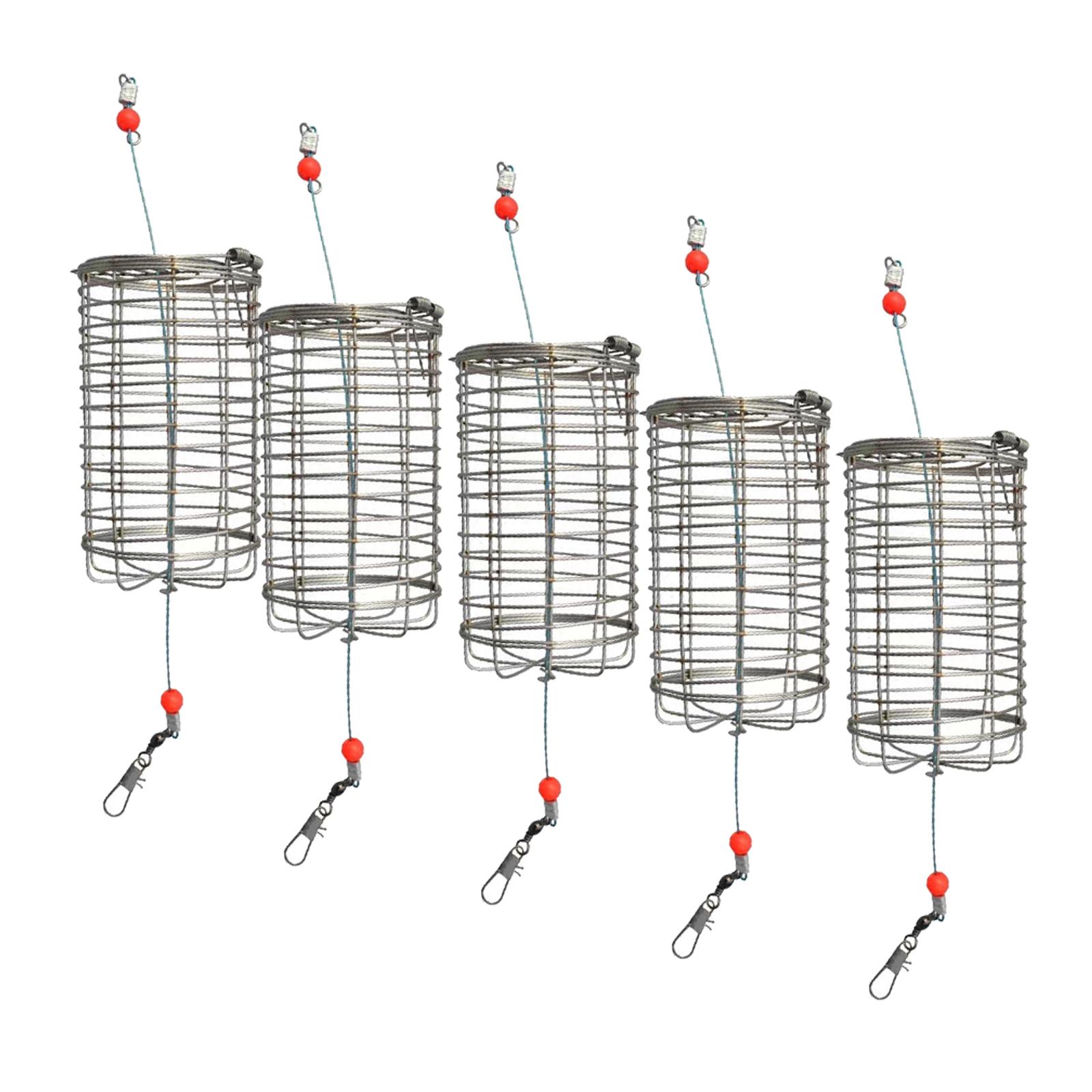 5x Solid Fishing Feeder Cage T – Fishing Lure Box Bewertung und Preis