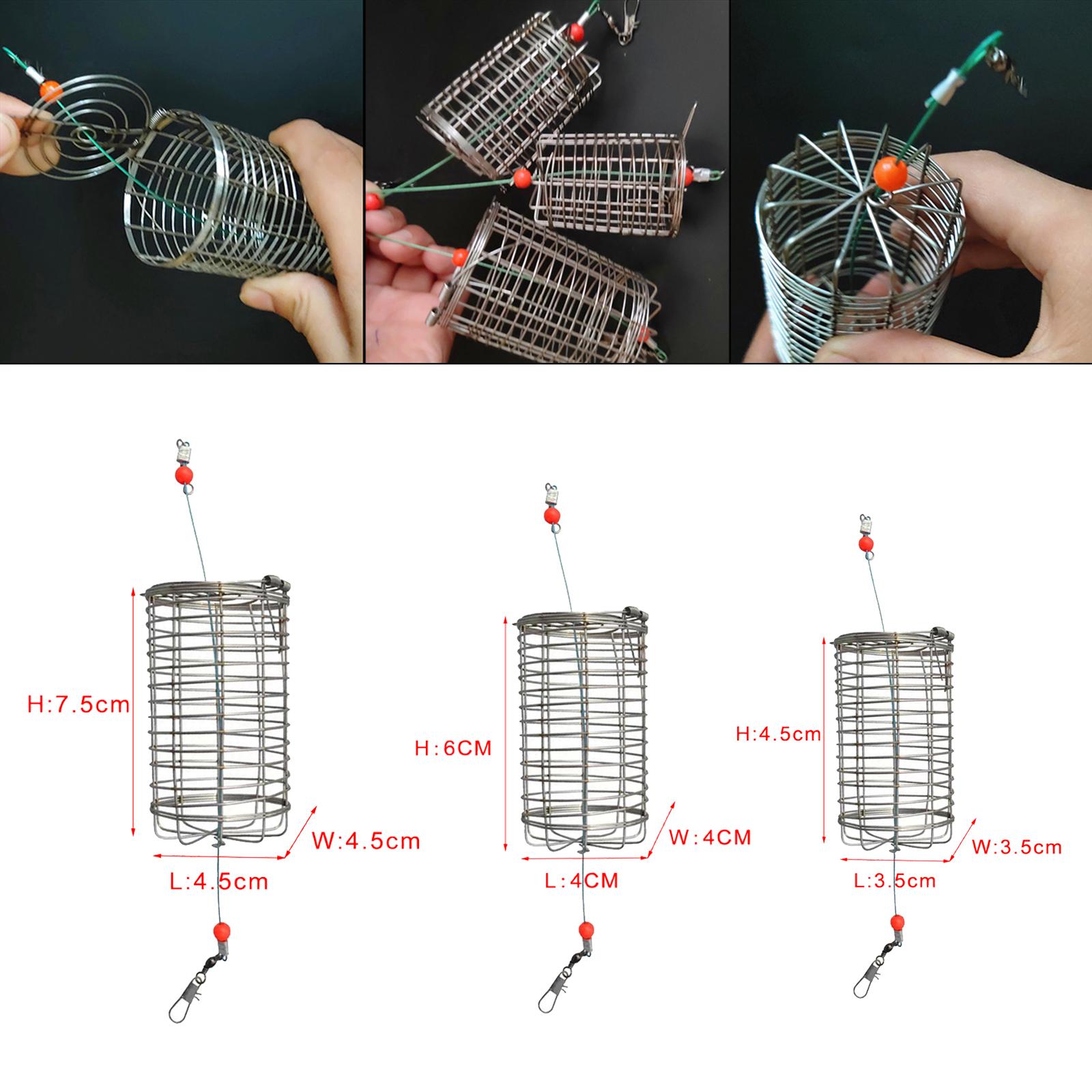 5x Solid Fishing Feeder Cage T – Fishing Lure Box Bewertung und Preis
