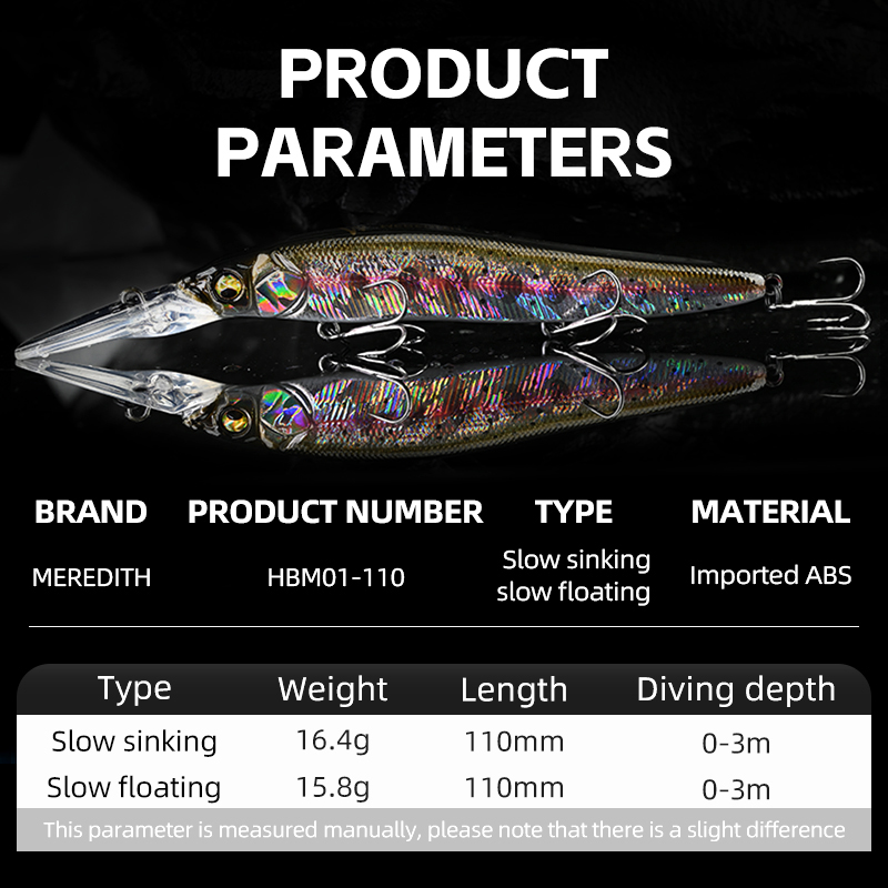 MEREDITH Minnow Wobbler Fishin – Fishing Lure Jerkbait Bewertung und Preis
