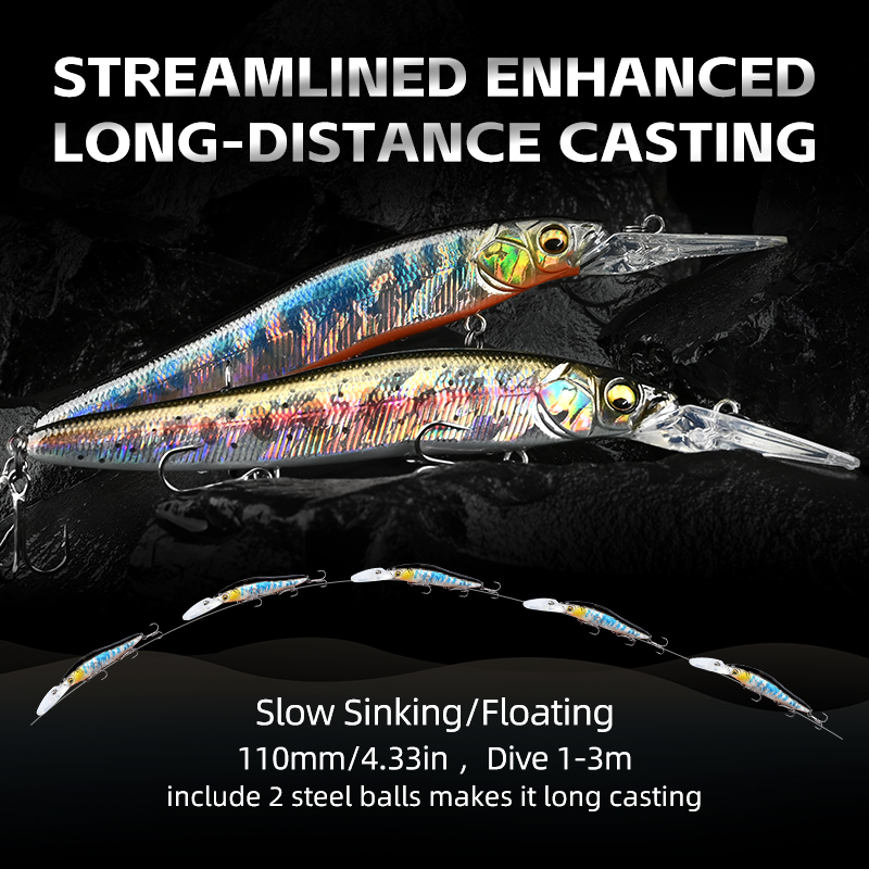 MEREDITH Minnow Wobbler Fishin – Fishing Lure Jerkbait Bewertung und Preis