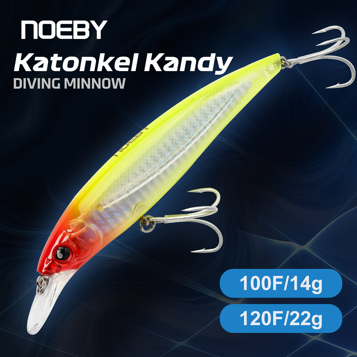 NOEBY Minnow Fishing Lure 100m – Fishing Lure Jerkbait Bewertung und Preis