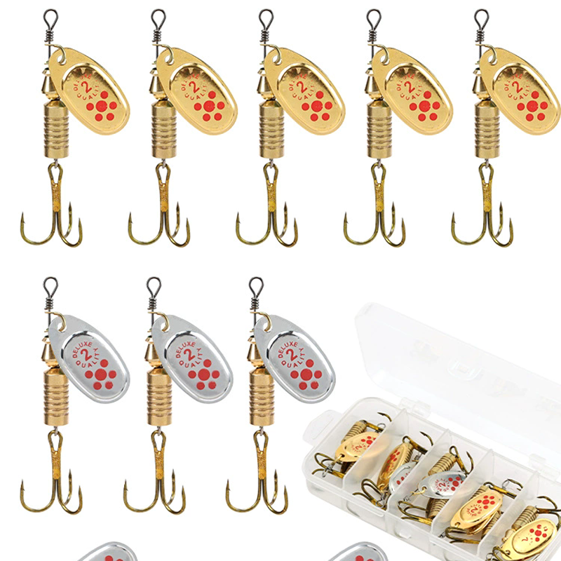 1PCS Metal Plating Spinner Bai – Fishing Lure Spinnerbait Bewertung und Preis