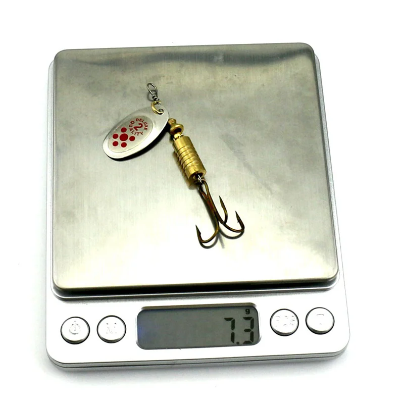 1PCS Metal Plating Spinner Bai – Fishing Lure Spinnerbait Bewertung und Preis