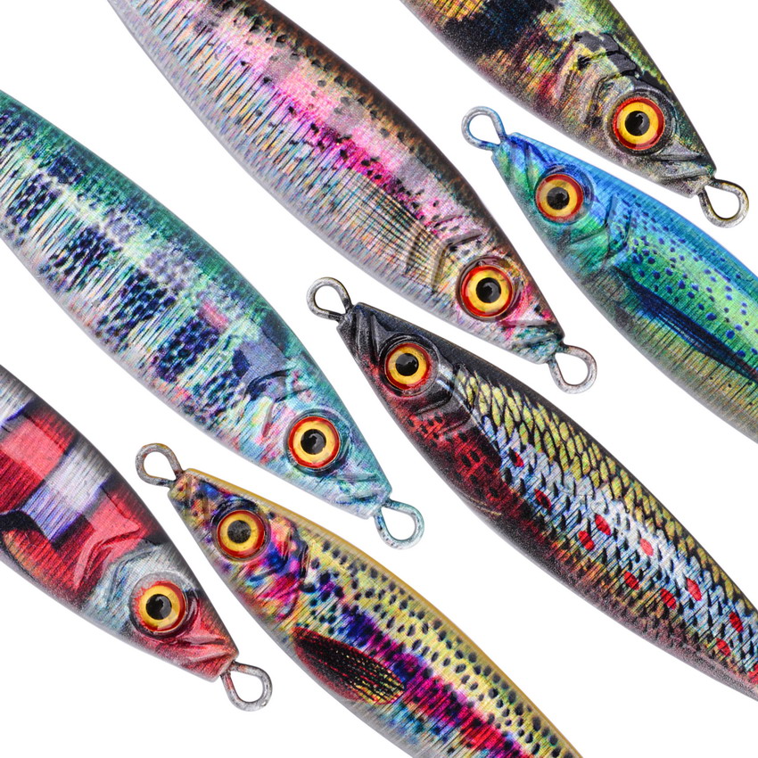 Metal Jig Lure With Spinning B – Fishing Lure Blade Bait Bewertung und Preis