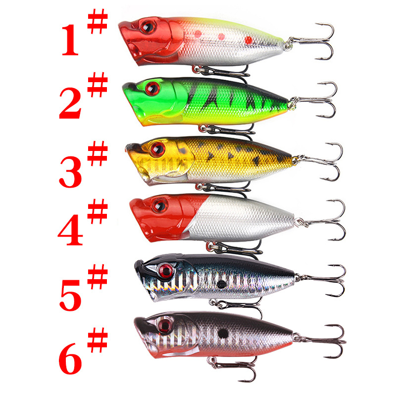 6pcs 6colors（opp bag）/5pcs 5co – Fishing Lure Popper Bewertung und Preis