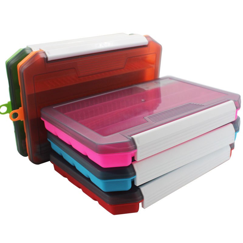 Six color single-layer inserte – Fishing Lure Box Bewertung und Preis