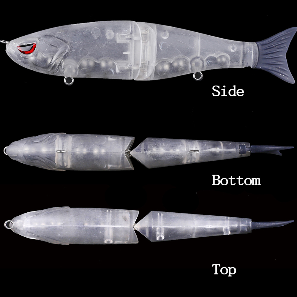 Chan’sHuang 5PCS Unpainted Bla – Fishing Lure Popper Bewertung und Preis