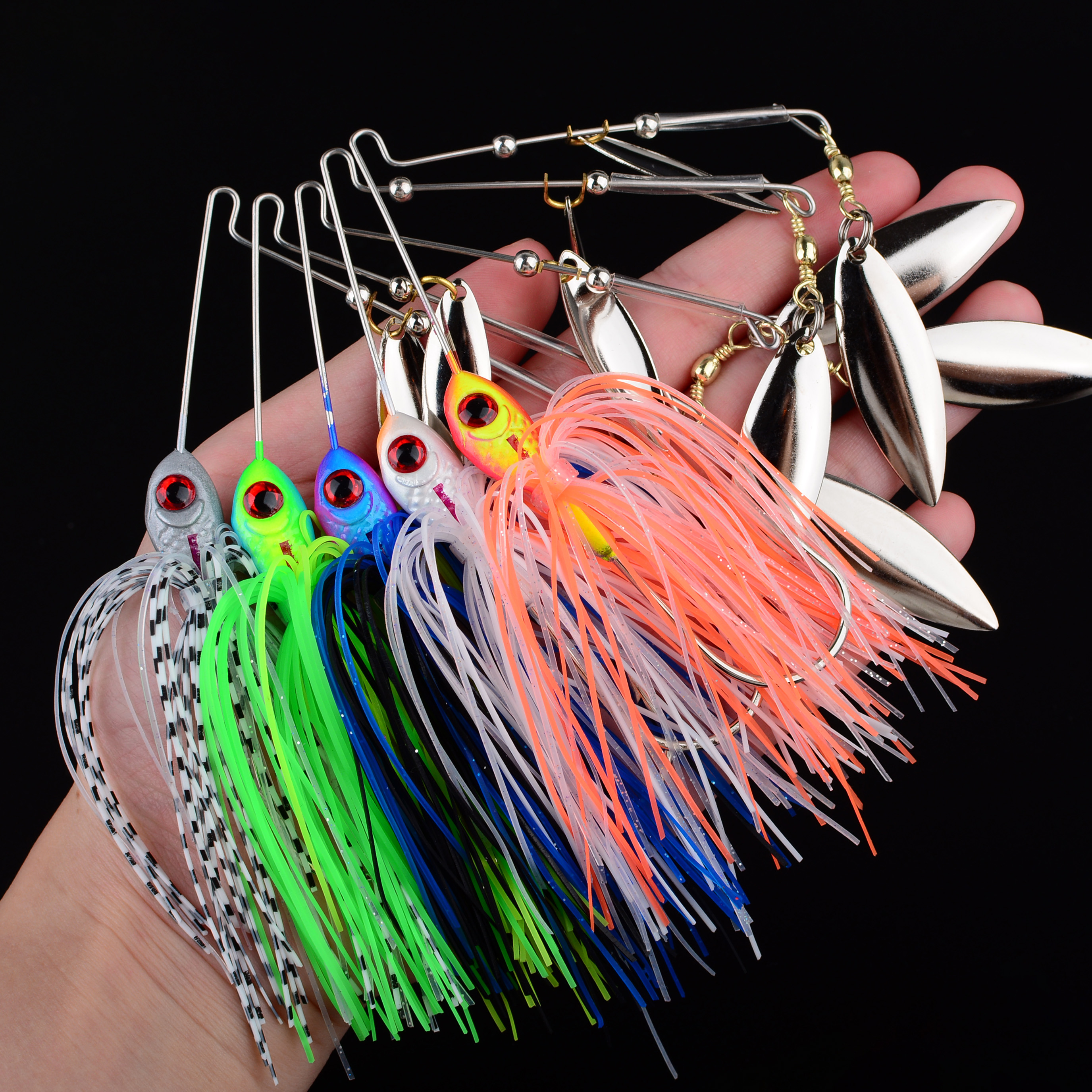 1PC 16.5G/21G spinner bait fis – Fishing Lure Blade Bait Bewertung und Preis