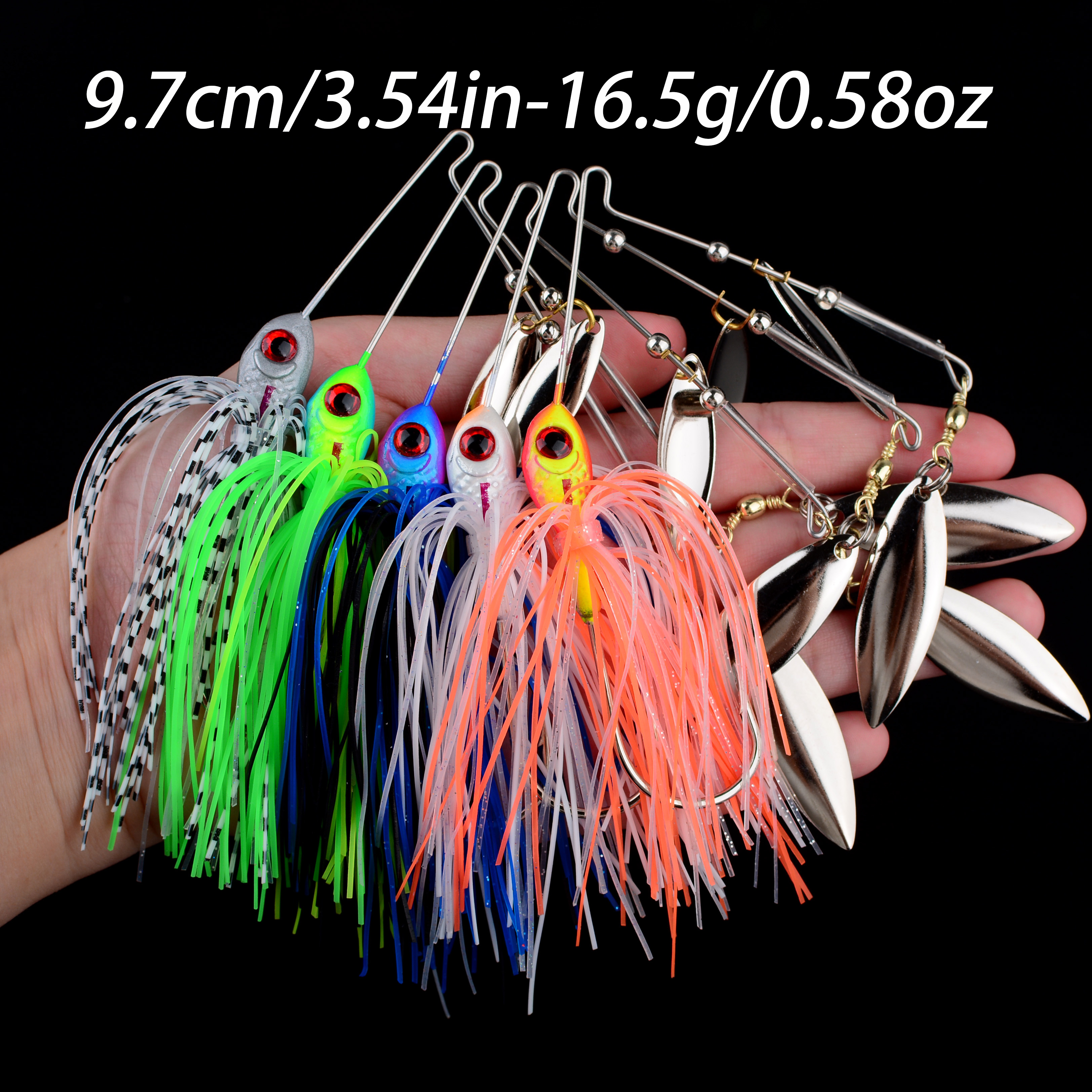 1PC 16.5G/21G spinner bait fis – Fishing Lure Blade Bait Bewertung und Preis