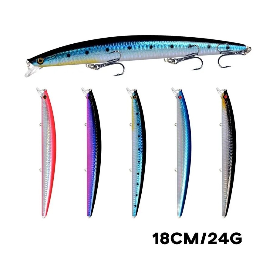 Laser Minnow Fishing Lure 18cm – Fishing Lure Crankbait Bewertung und Preis