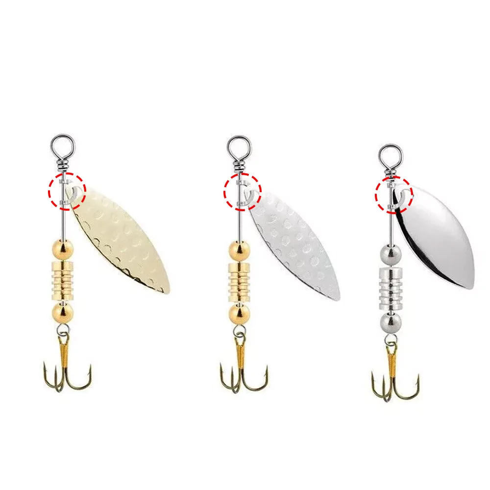 100pcs Fishing U Shaped Fixed  – Fishing Lure Spinnerbait Bewertung und Preis
