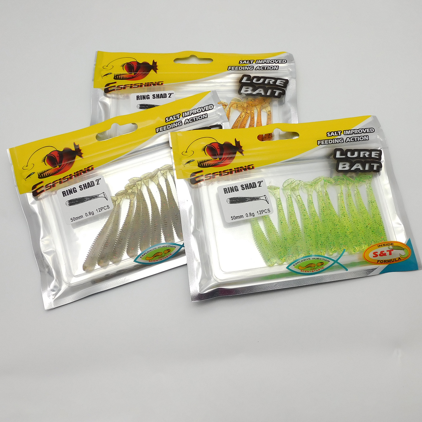 ESFISHING Swing Impact Ring Sh – Fishing Lure Soft Plastic Bewertung und Preis