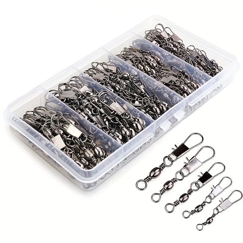 50/200pcs Barrel Snap Swivel F – Fishing Lure Accessories Bewertung und Preis