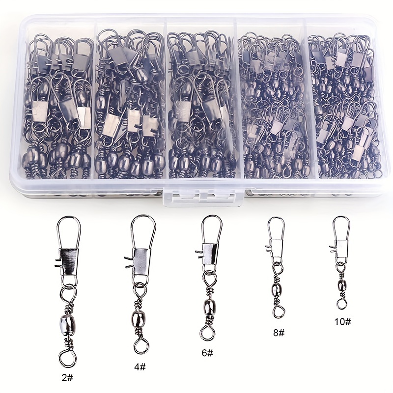 50/200pcs Barrel Snap Swivel F – Fishing Lure Accessories Bewertung und Preis