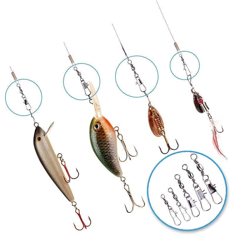 50/200pcs Barrel Snap Swivel F – Fishing Lure Accessories Bewertung und Preis